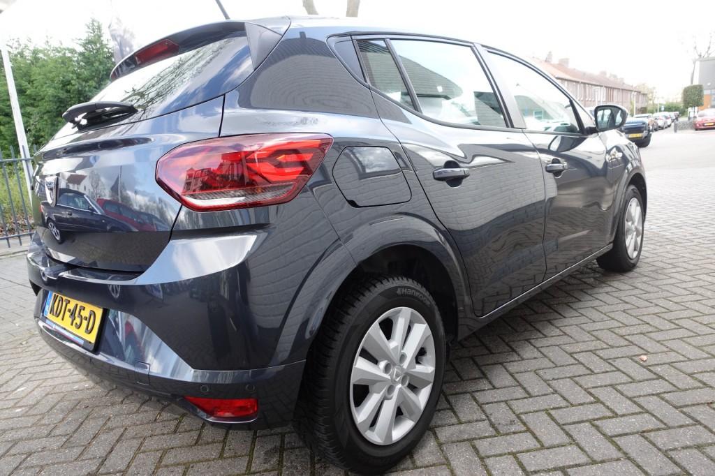 Dacia SANDERO 1.0 TCE 90 Expression Automaat Clima, Auto's, Gebruikt, Electronic Stability Program (ESP), Bedrijf, 91 pk