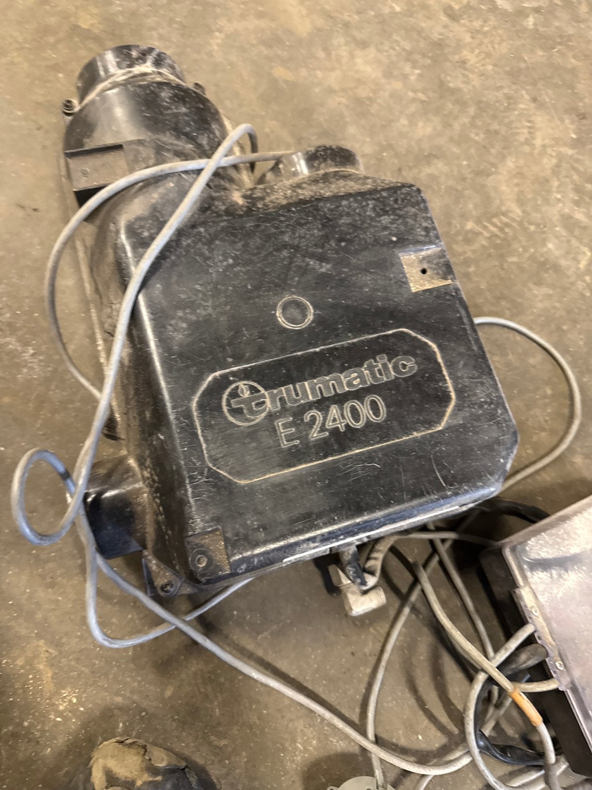 Trumatic E 2400 Verwarmingseenheid, Ophalen, Gebruikt