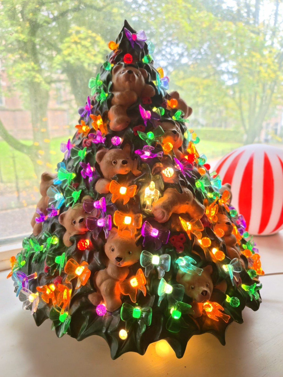 ceramic tree beren zonder strikjes, Diversen, Ophalen of Verzenden, Gebruikt