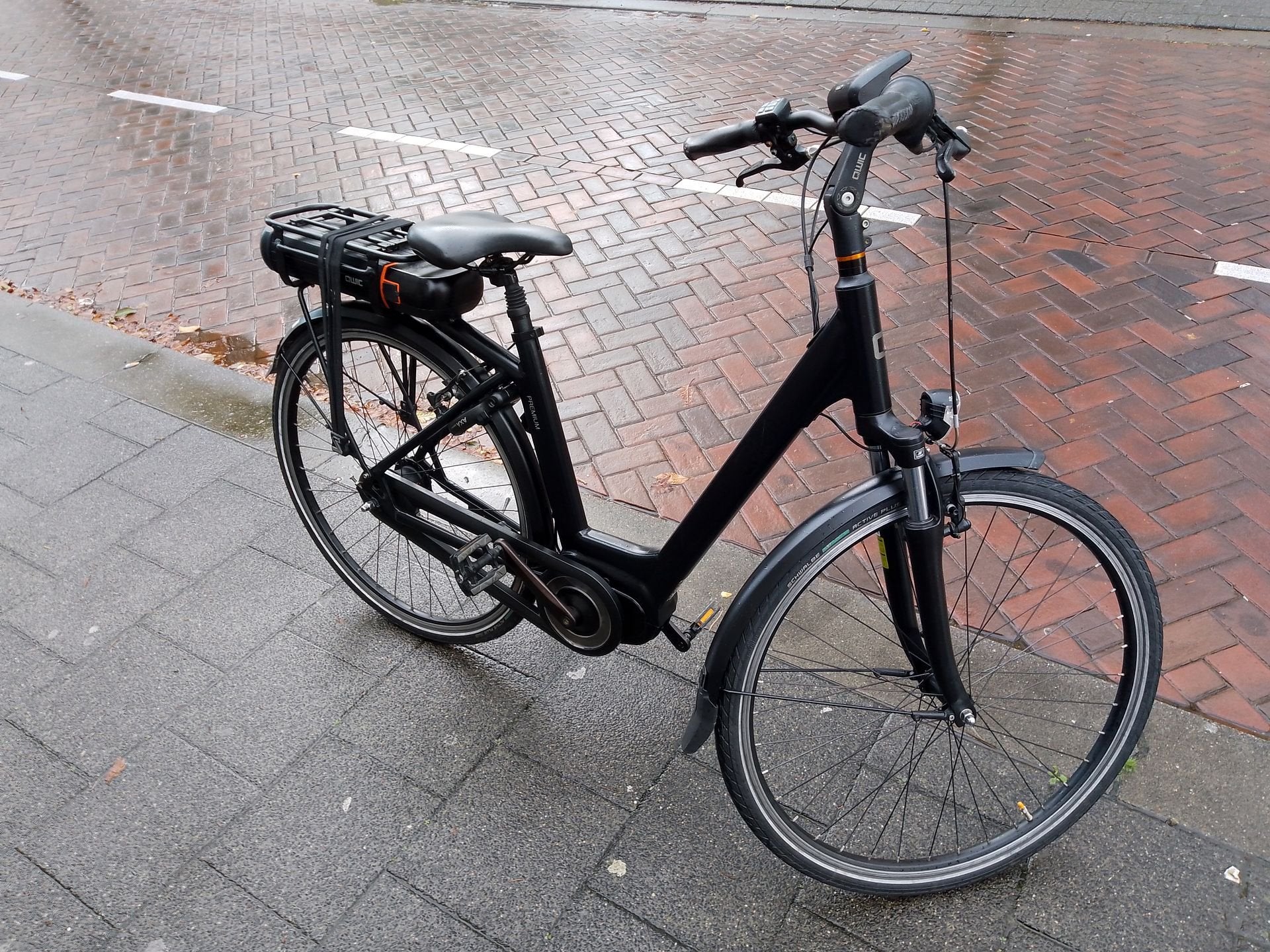 Qwic Premium d49 elektrische fiets middenmotor +lage km!, Gebruikt, -, -, 47 tot 51 cm