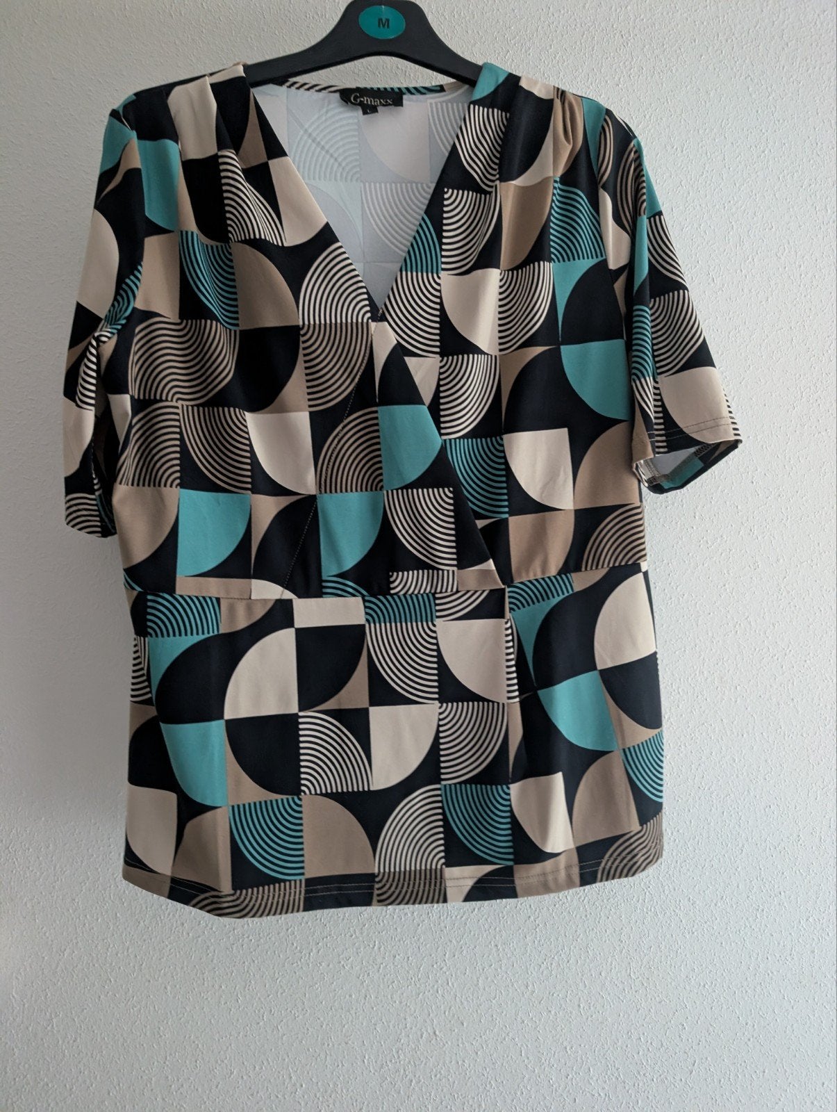 G-maxx Blouse met Geometrisch Patroon - Maat L. Nieuw, Overige kleuren, Maat 42/44 (L), Nieuw, Ophalen of Verzenden