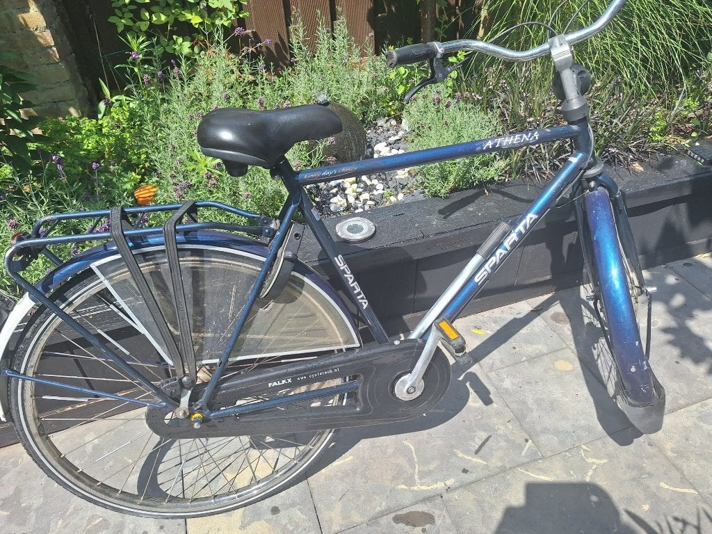 Te koop nette herenfiets Sparta Athena 7 Versnellingen, Ophalen, Sparta, Gebruikt, Versnellingen