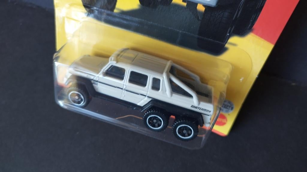 Mercedes Benz AMG 6x6 3inch Matchbox Germany Series Pol, Auto, Nieuw, Mattel, .