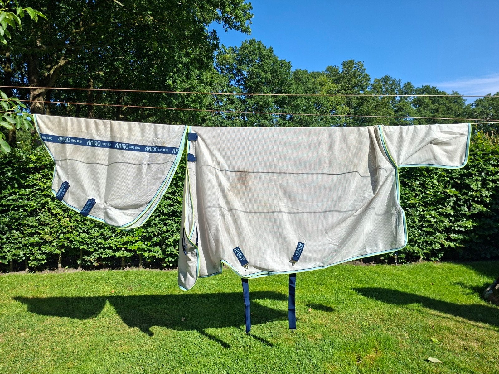 Horseware Amigo XL Bug Rug Vliegendeken 198, Dieren en Toebehoren, Paarden en Pony's | Dekens en Dekjes, Ophalen of Verzenden