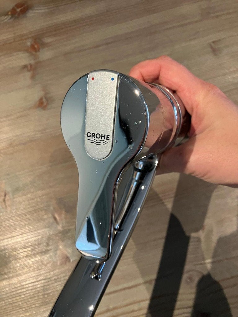 Grohe keukenkraan, Ophalen, Gebruikt, Chroom, Kraan