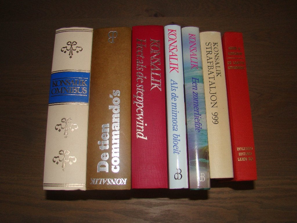 Konsalik boeken (7 stuks), Ophalen of Verzenden, Gelezen, Overige
