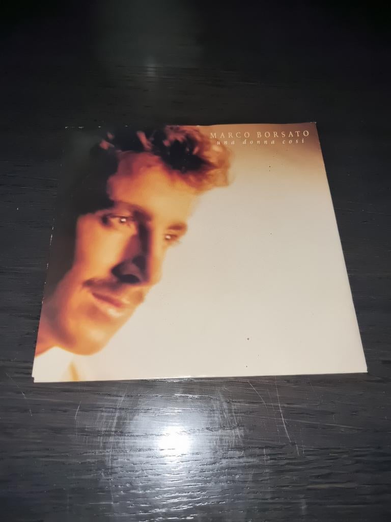 Single van Marco Borsato  : una donna cosi, Cd's en Dvd's, Vinyl Singles, Gebruikt, 7 inch, Single, Ophalen of Verzenden