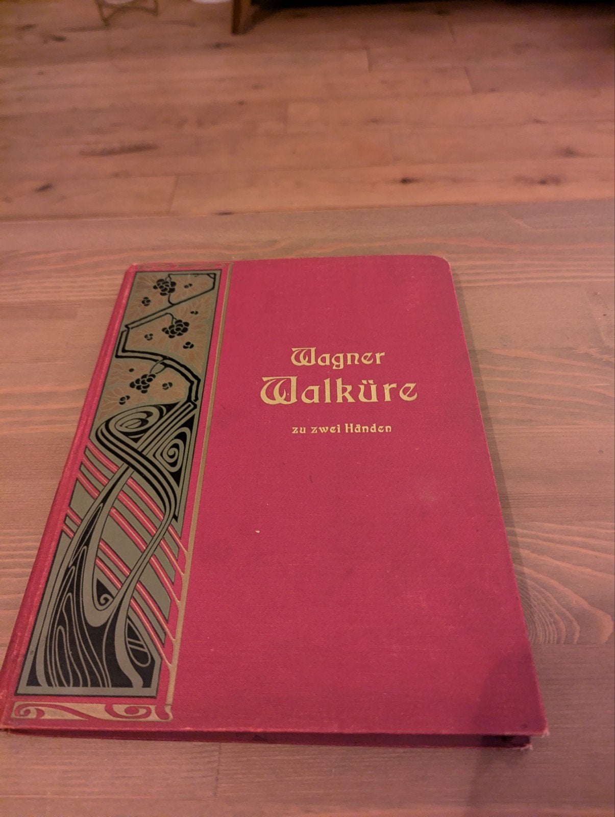 Wagner Walküre zu zwei Hände - pianopartituur, jugendstil, Gebruikt, Klassiek, Ophalen of Verzenden, Artiest of Componist