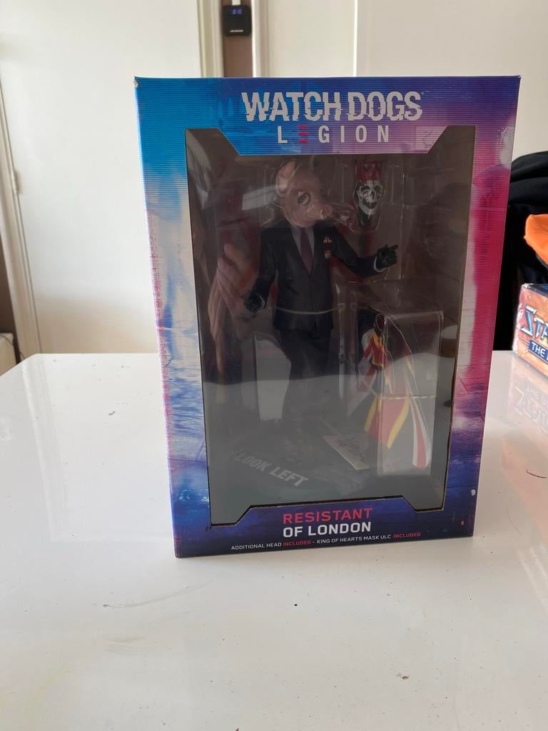 Watch Dogs Legion Resistant of London Figuur 26cm Nieuw, Verzamelen, Ophalen of Verzenden, Nieuw