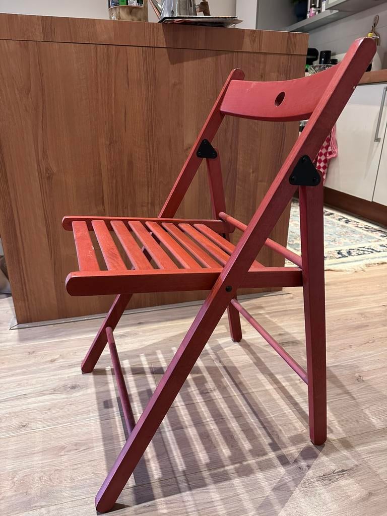 IKEA Terje Stoel - Bruin, Huis en Inrichting, Stoelen, Ophalen, Bruin, Zo goed als nieuw, Eén