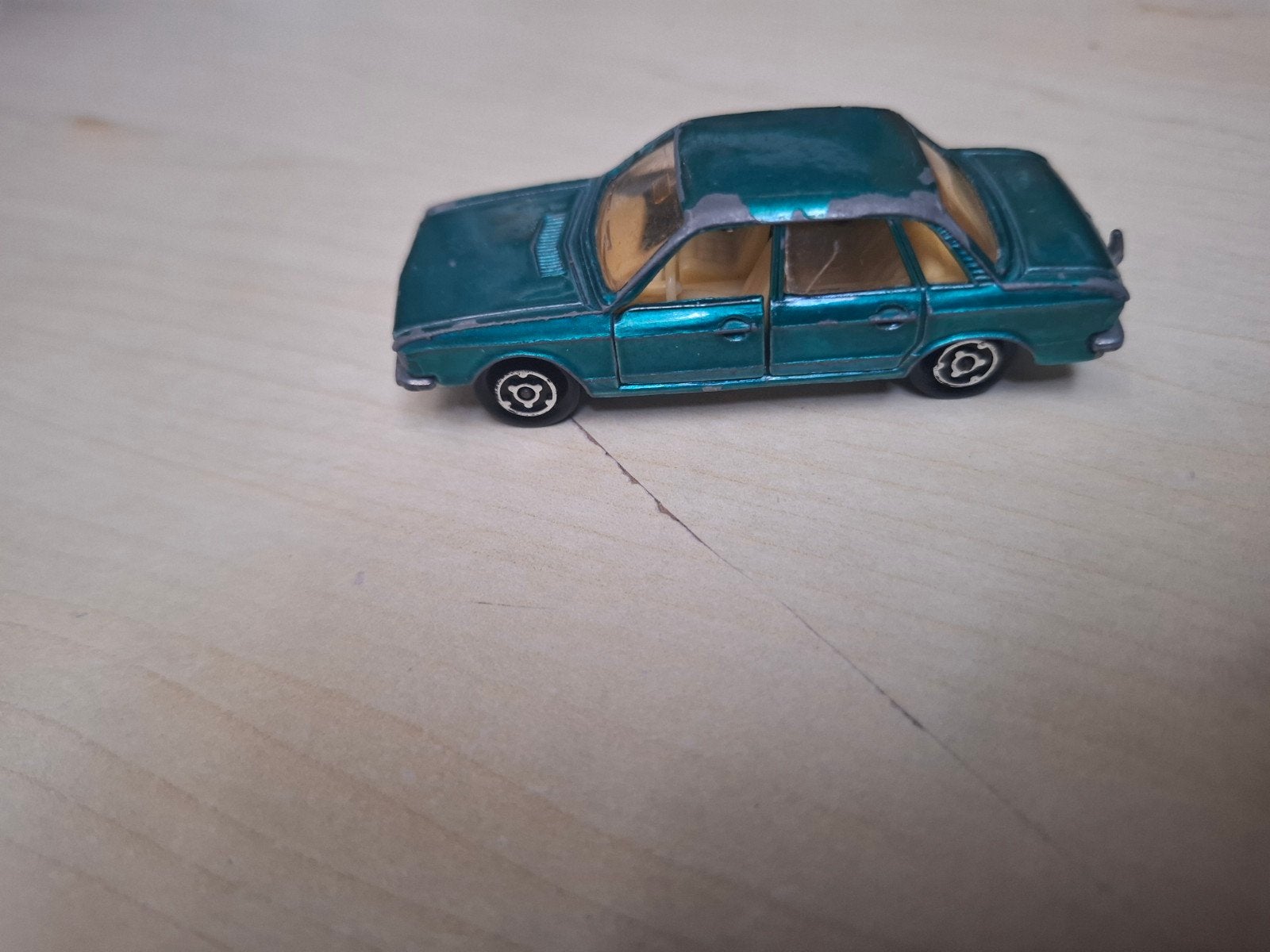 marjorette vw k70 no110- Groene Sedan, Ophalen of Verzenden, Gebruikt
