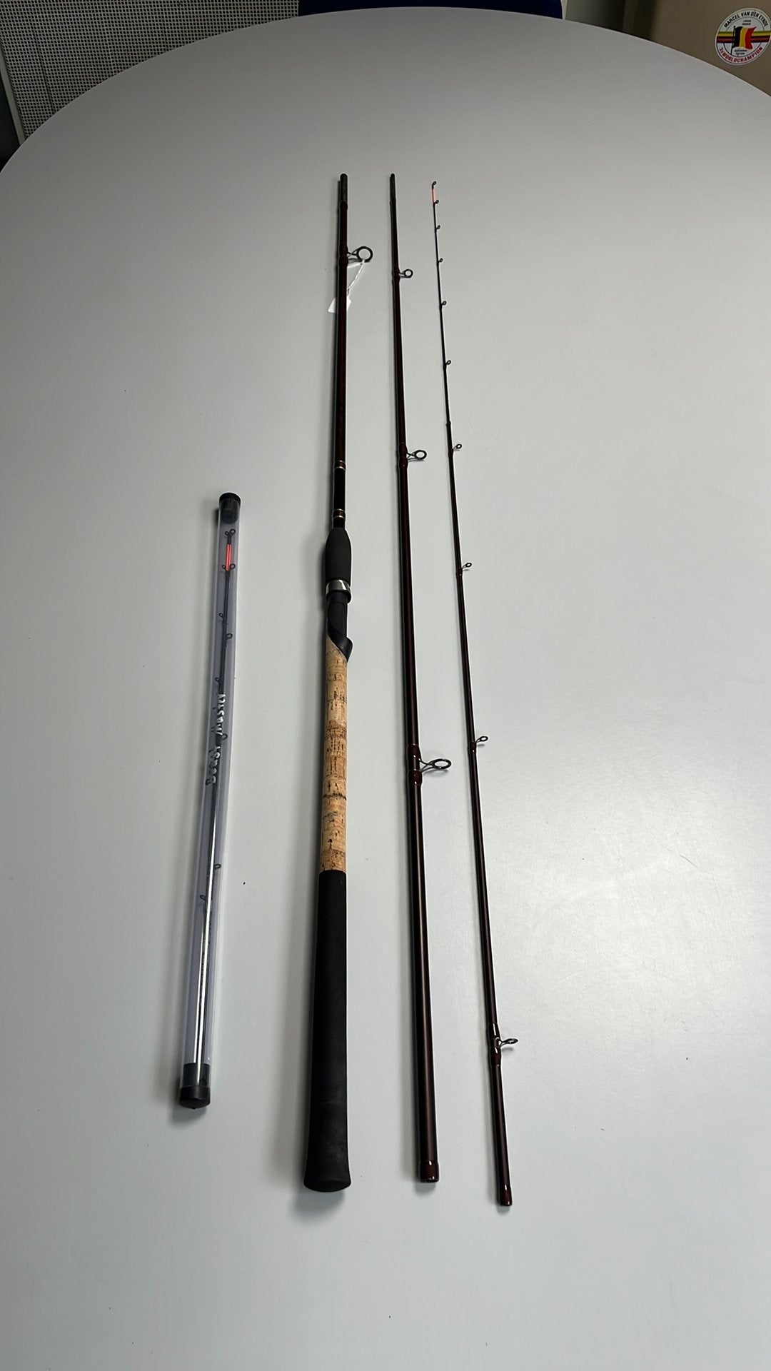 Shimani Beast Master BX Medium Feeder, Ophalen of Verzenden, Gebruikt, Werphengel