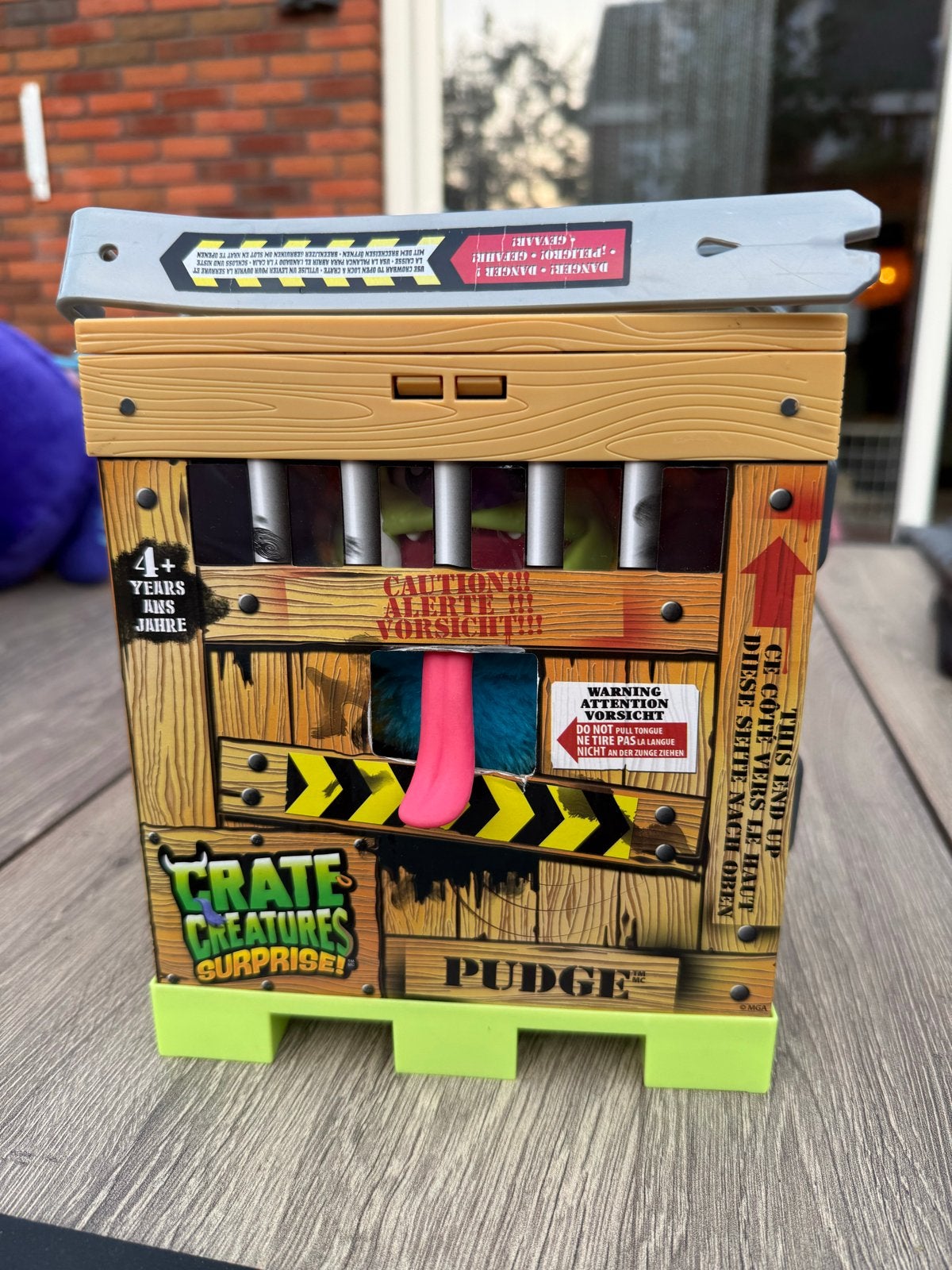 Crate Creatures Surprise! Knuffelmonstertje met geluid, Ophalen, Gebruikt, Jongen of Meisje