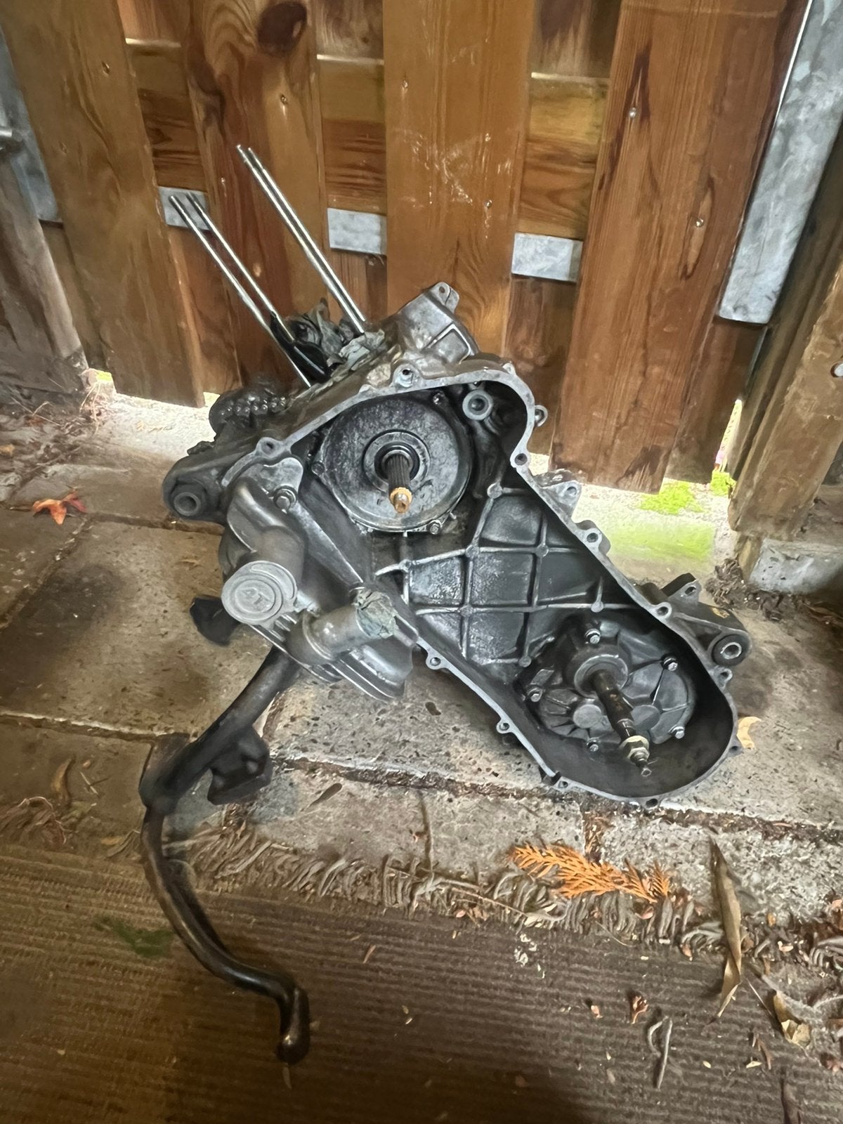 Piaggio 4t 2v blok/carters, Ophalen, Zo goed als nieuw