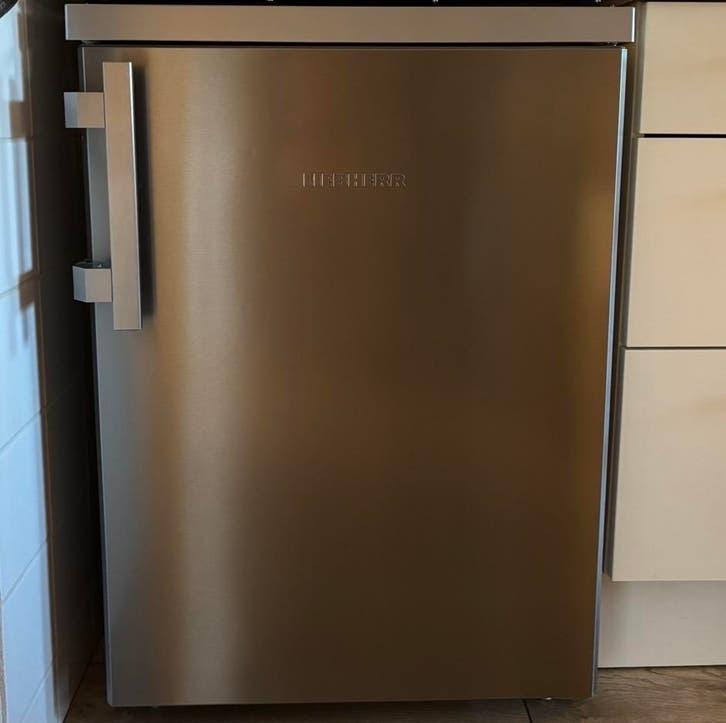 Liebherr Koel/vries tafelmodel - Zo goed als nieuw-RVS, Witgoed en Apparatuur, Koelkasten en IJskasten, 100 tot 150 liter, Zo goed als nieuw