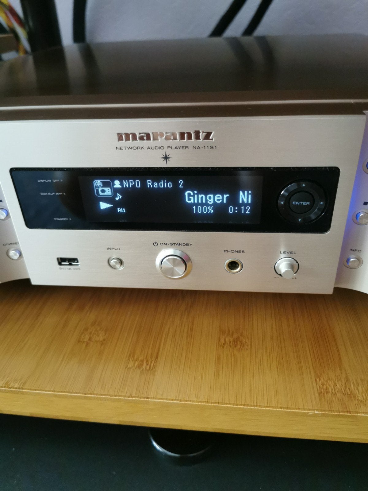marantz na11s1 perfect staat, Ophalen of Verzenden, Zo goed als nieuw, USB 2
