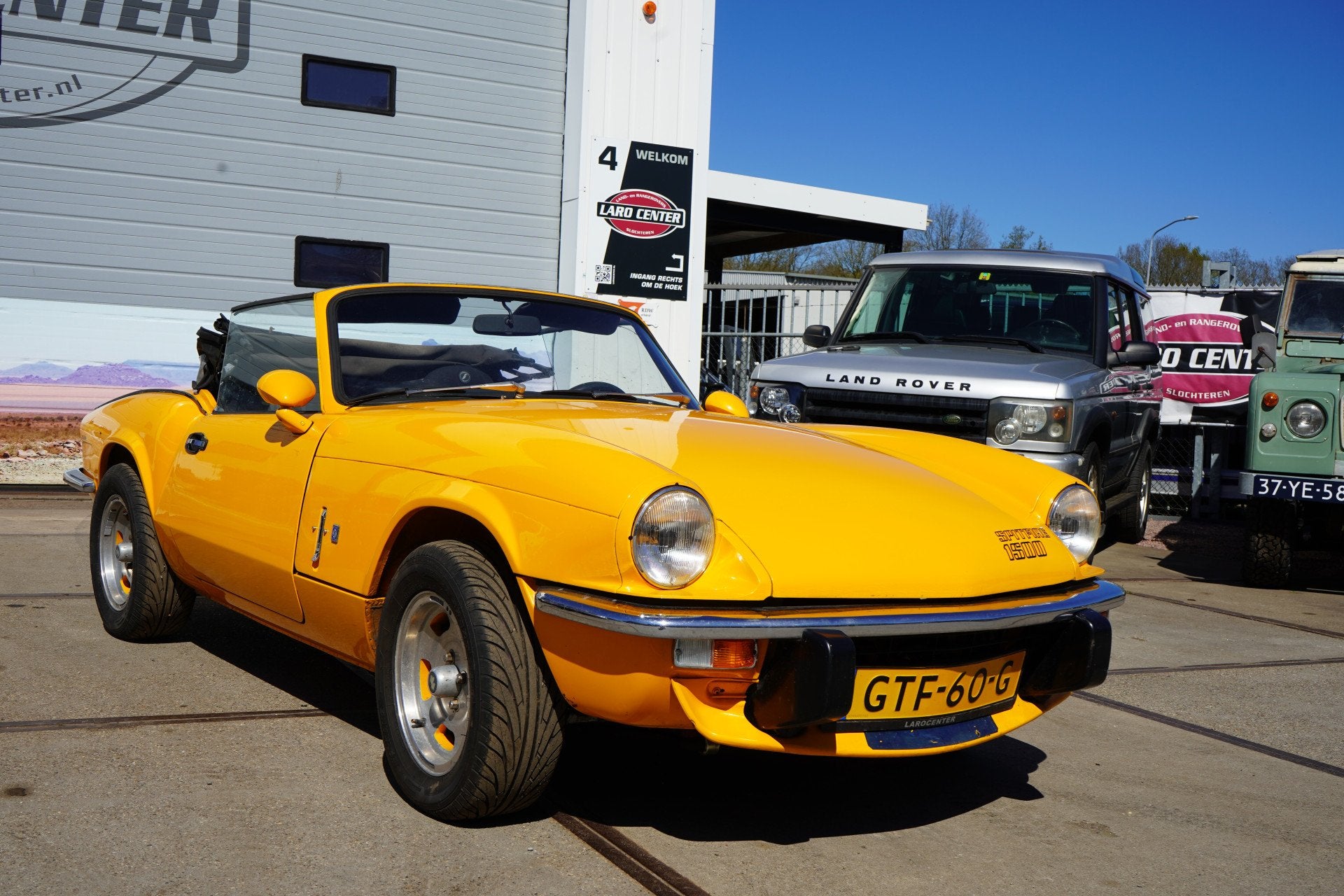 Triumph Spitfire (bj 1978), 1296 cc, Stof, 63 pk, Zwart