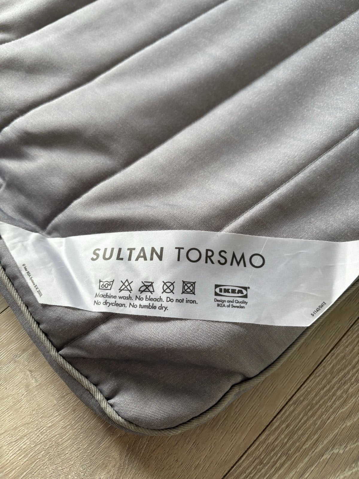 IKEA SULTAN TORSMO Matras topper 140x200 cm, Gebruikt, Tweepersoons, Matras, 200 cm