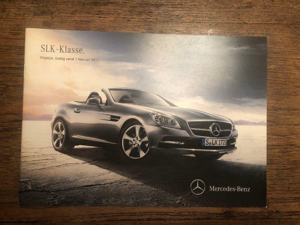 Prijslijst Mercedes-Benz SLK R172 nieuw, februari 2011, Nieuw, Mercedes-Benz, Mercedes, Ophalen of Verzenden