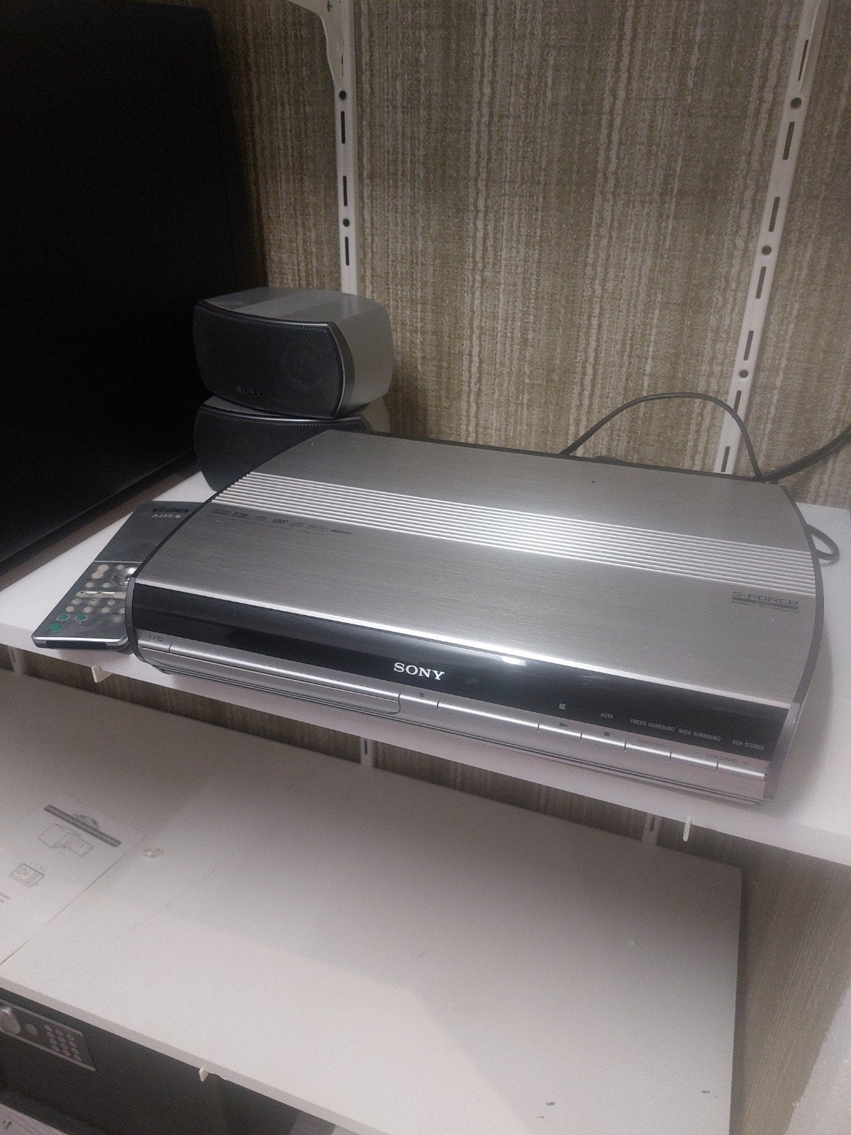 Sony DAV-X1 DVD Home Theatre System, Gebruikt, 2.1-systeem, Ophalen of Verzenden, Sony