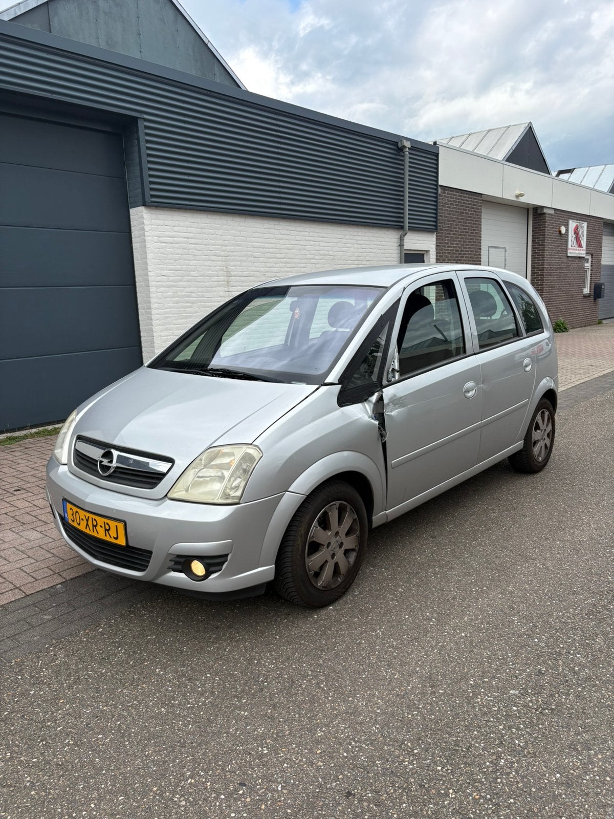 Opel Meriva 1.6 16V 77KW Easytronic 2007 Grijs, Auto's, Opel, 15 km/l, 4 cilinders, Origineel Nederlands, 1200 kg