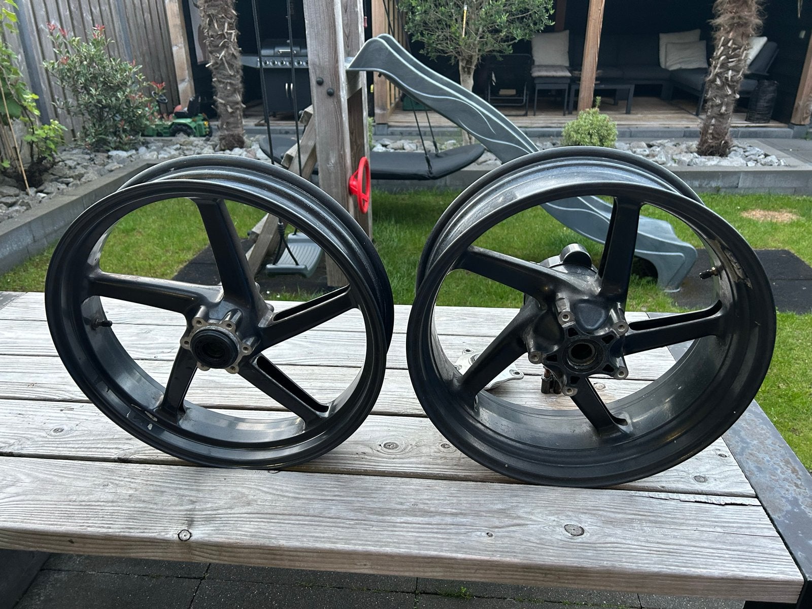 Aprilia RSV Mille / Tuono Gen1 Brembo velgenset, Ophalen of Verzenden, Gebruikt