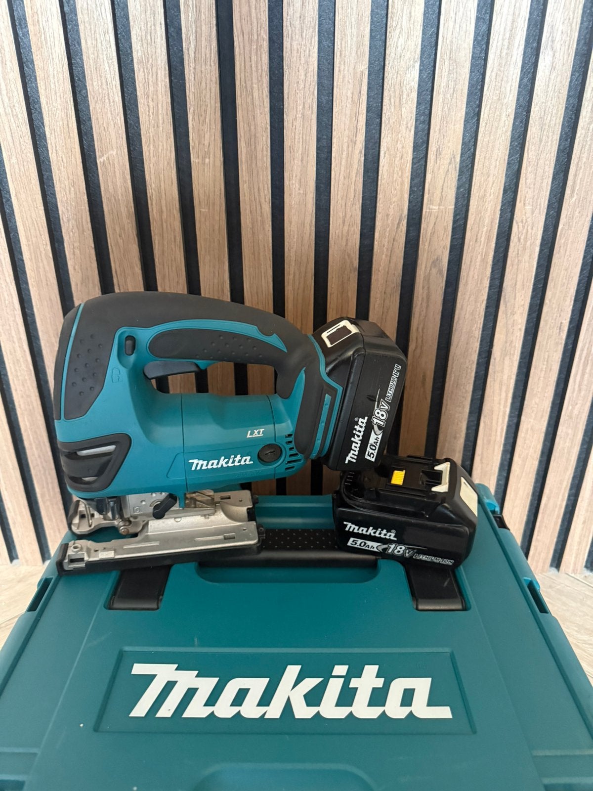 Makita DJV180 set, Ophalen, Decoupeerzaag, Zo goed als nieuw, 30 tot 70 mm