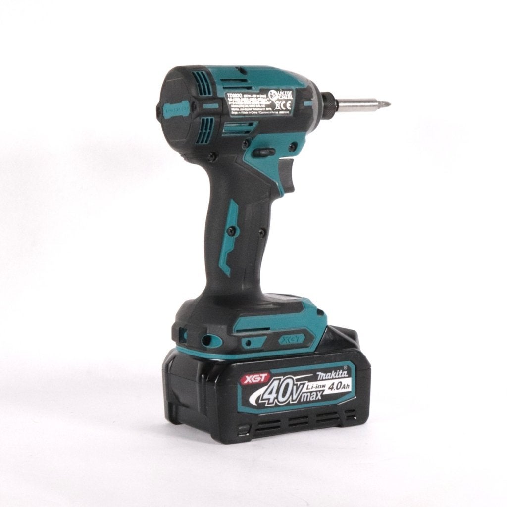 Makita TD003G + 40V Max accu + Charger Nette Staat, Makita, Gebruikt, Support@makita.com, Makita Corporation, 3-11-8, Sumiyoshi-cho, 
Anjo, Aichi 446-8502
Japan