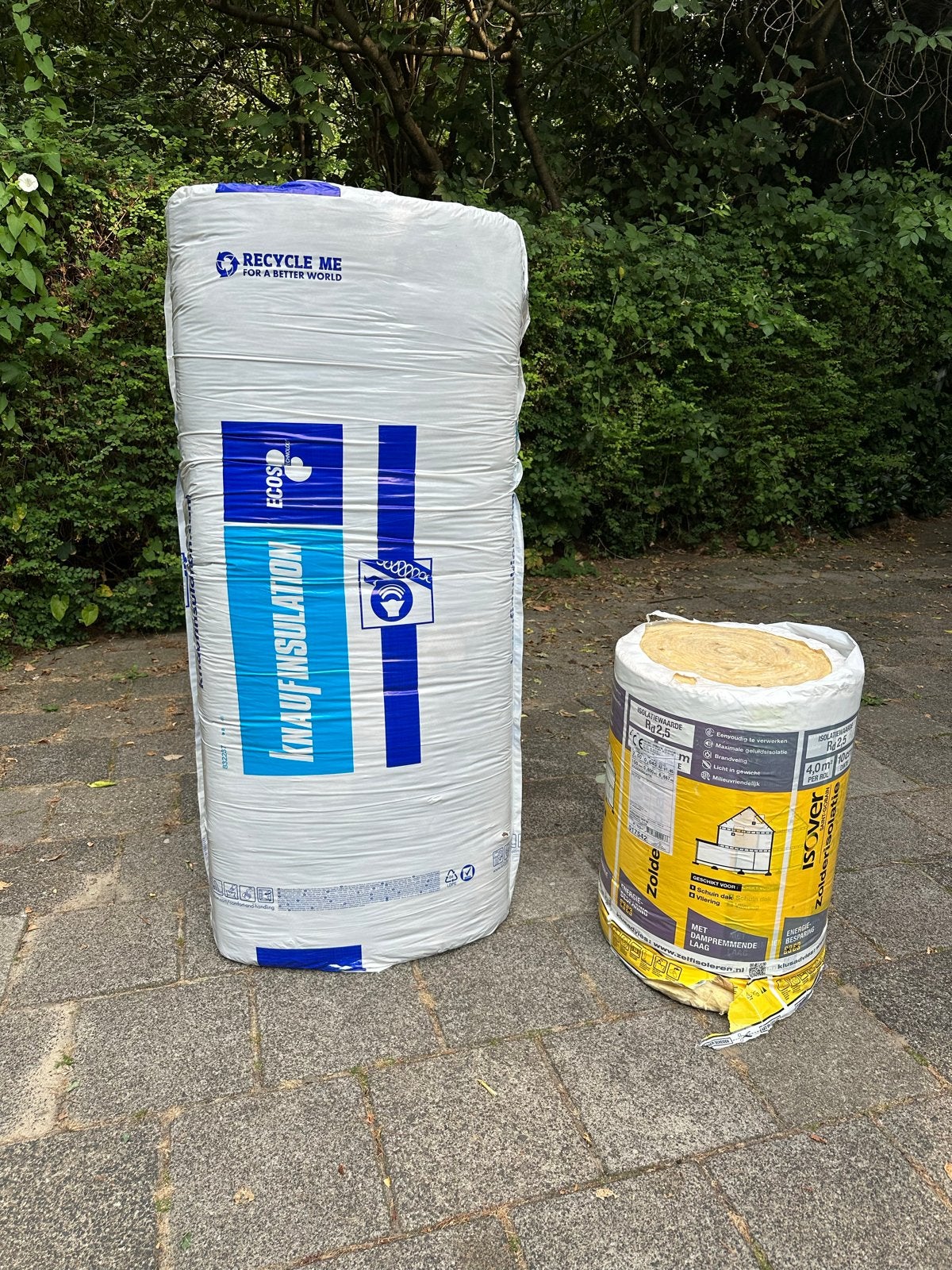 Isolatiepakket: Knauf Glaswol en Isover Zolderisolatie, Ophalen, 4 tot 8 cm, Nieuw, 15 m² of meer