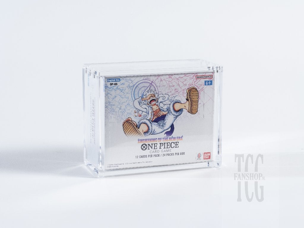 One Piece - Booster Box (BB) Acryl Case | TCGfanshop, Ophalen of Verzenden, Nieuw, Boosterbox, Foil