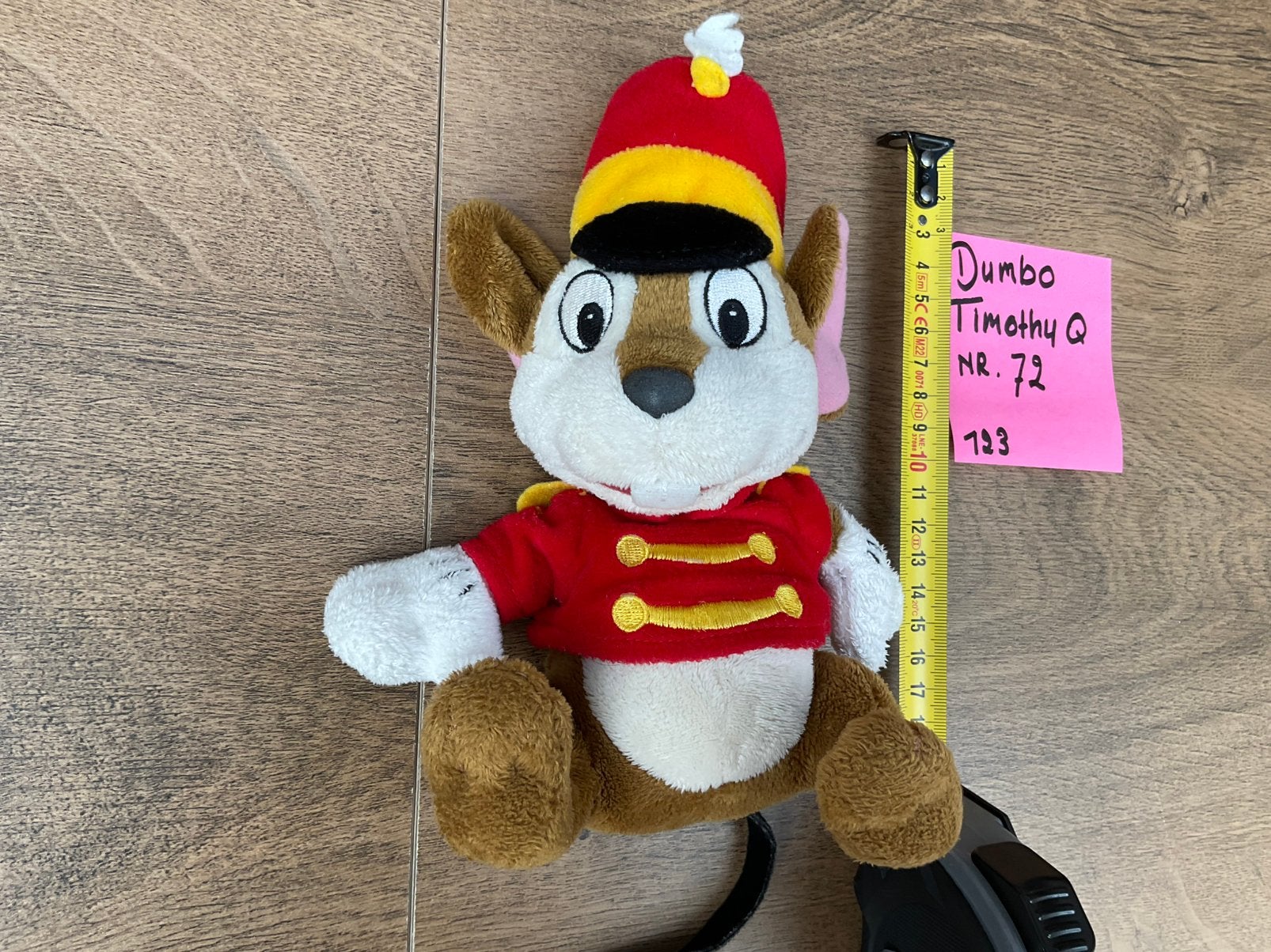 Zgan, niet kapot, Disney Dumbo Timothy Q knuffel, Ophalen, Winnie de Poeh of vrienden, Zo goed als nieuw, Knuffel