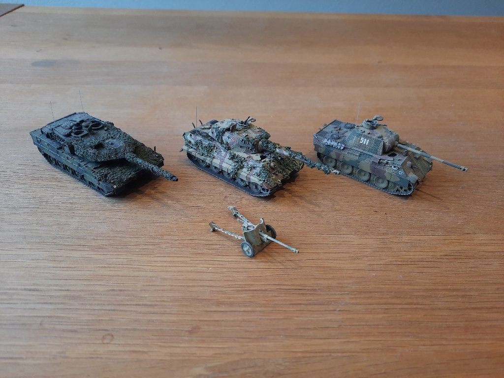 Artitec tanks ready-made 1:87, Hobby en Vrije tijd, Ophalen, Zo goed als nieuw, Overige typen, Overige merken