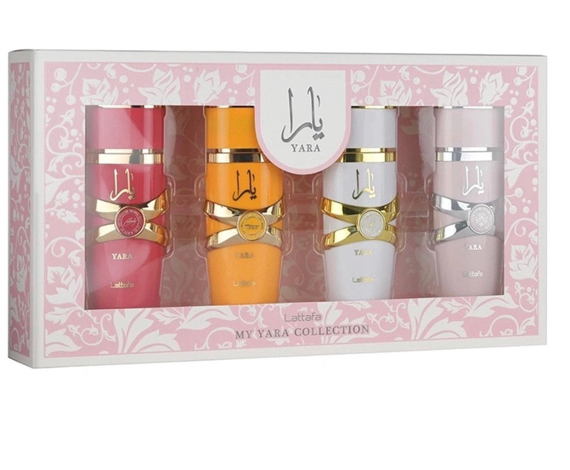 Yara geschenk pakket, Sieraden, Tassen en Uiterlijk, Ophalen of Verzenden, Zo goed als nieuw, Deodorant of Bodyspray