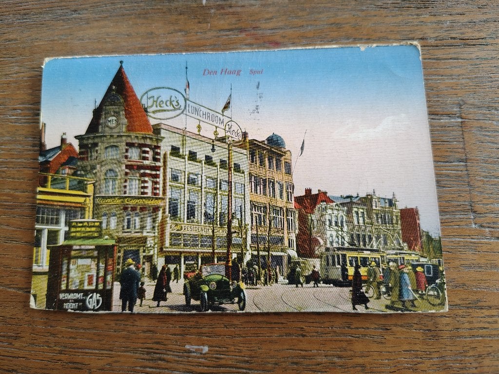 Den Haag spui centrum, Ophalen of Verzenden, Voor 1920, Zuid-Holland