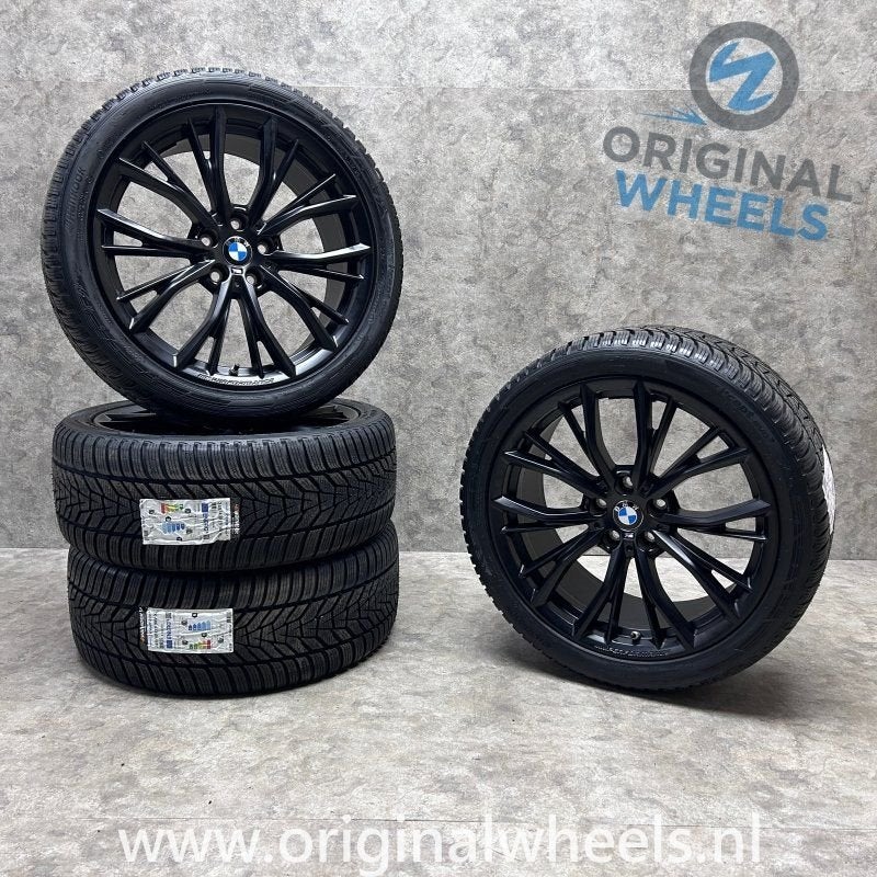 19 inch originele velgen + winterbanden BMW 5 serie 786 M, Auto-onderdelen, 19 inch, -, -, Banden en Velgen