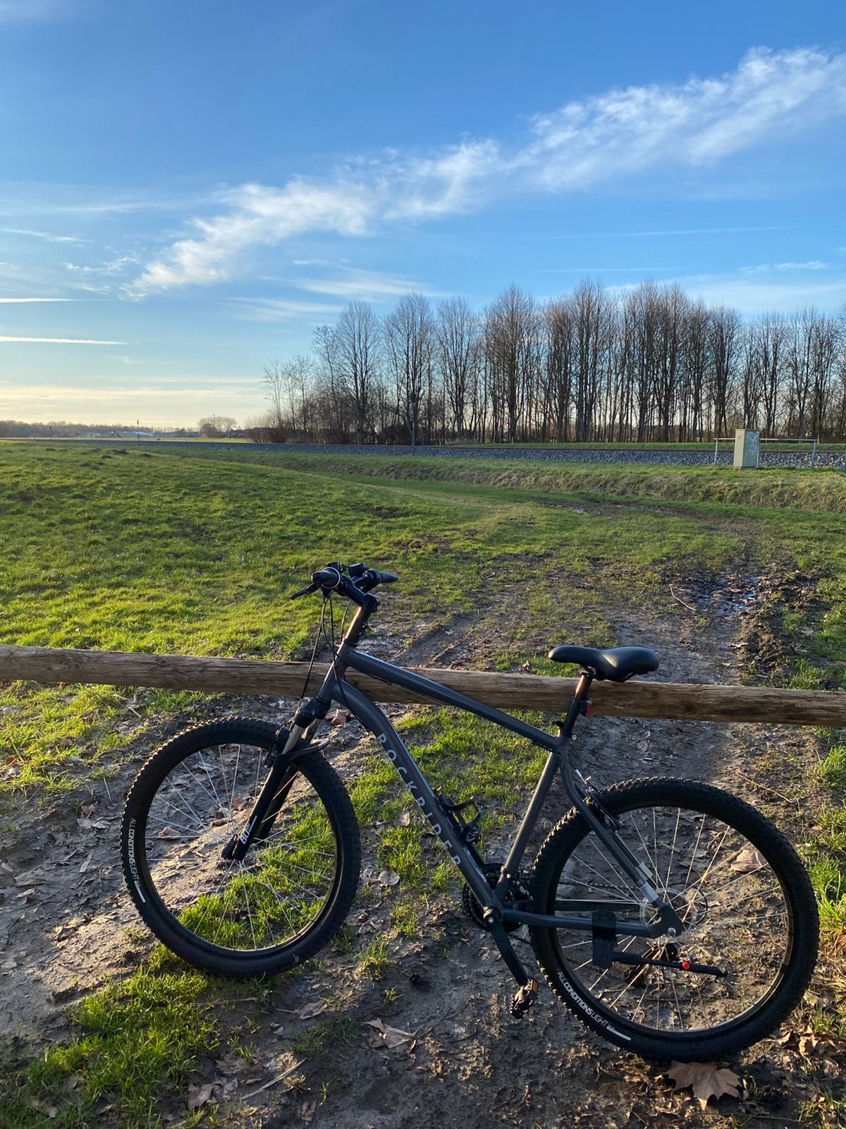 Rockrider expl50 xl mountainbike nieuwstaat!, 57 cm of meer, Hardtail, Velgrem, Zo goed als nieuw
