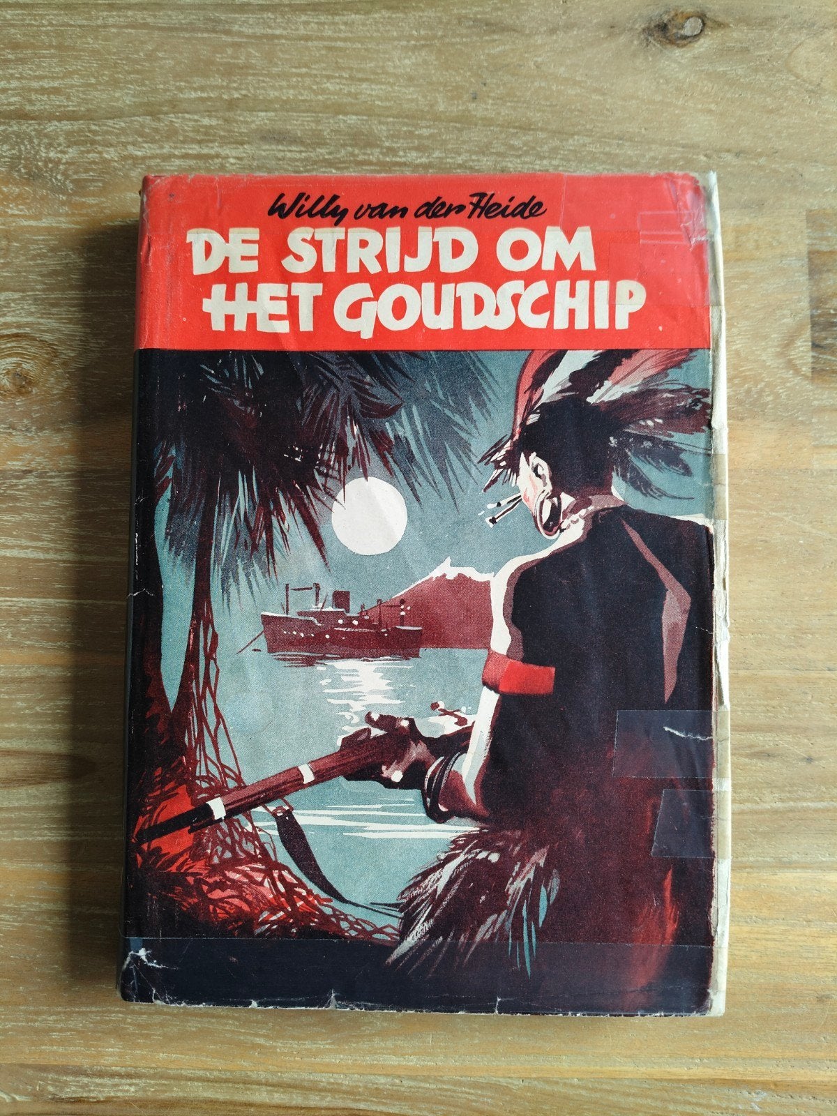 Bob Evers De strijd om het goudschip 1dr S/O/W vd Heide, Boeken, Verzenden, Gelezen, Willy van der Heide