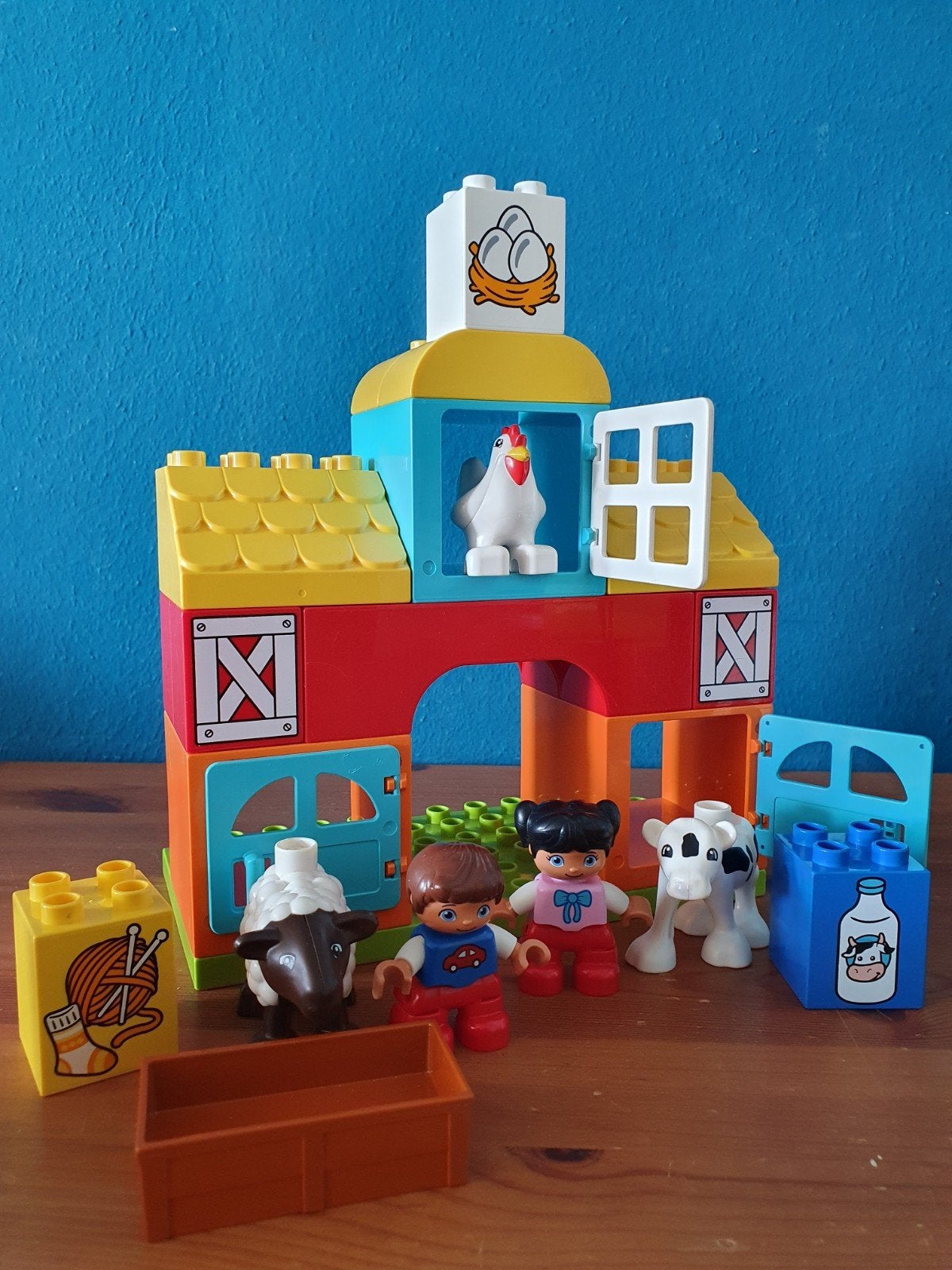 Duplo Boerderij set 10617 compleet, Ophalen of Verzenden, Zo goed als nieuw, Duplo