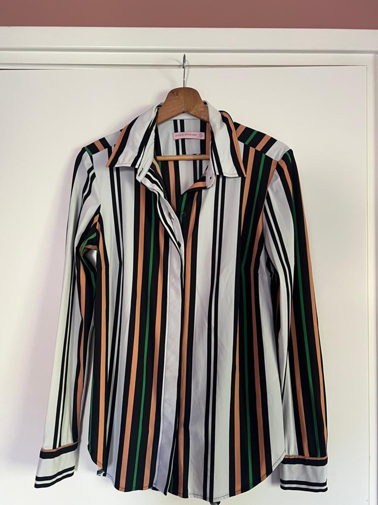Blouse Studio Anneloes M, Ophalen of Verzenden, Zo goed als nieuw, Maat 38/40 (M), Groen