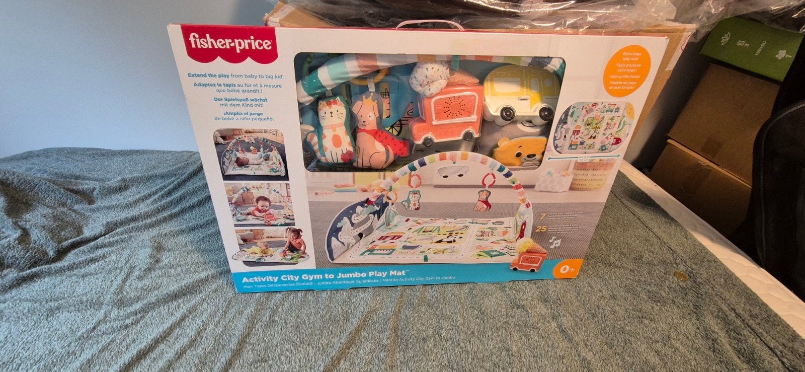 Fisher-Price Activity City Gym naar Jumbo Speelmat, Kinderen en Baby's, Speelgoed | Babyspeelgoed, Ophalen, Zo goed als nieuw