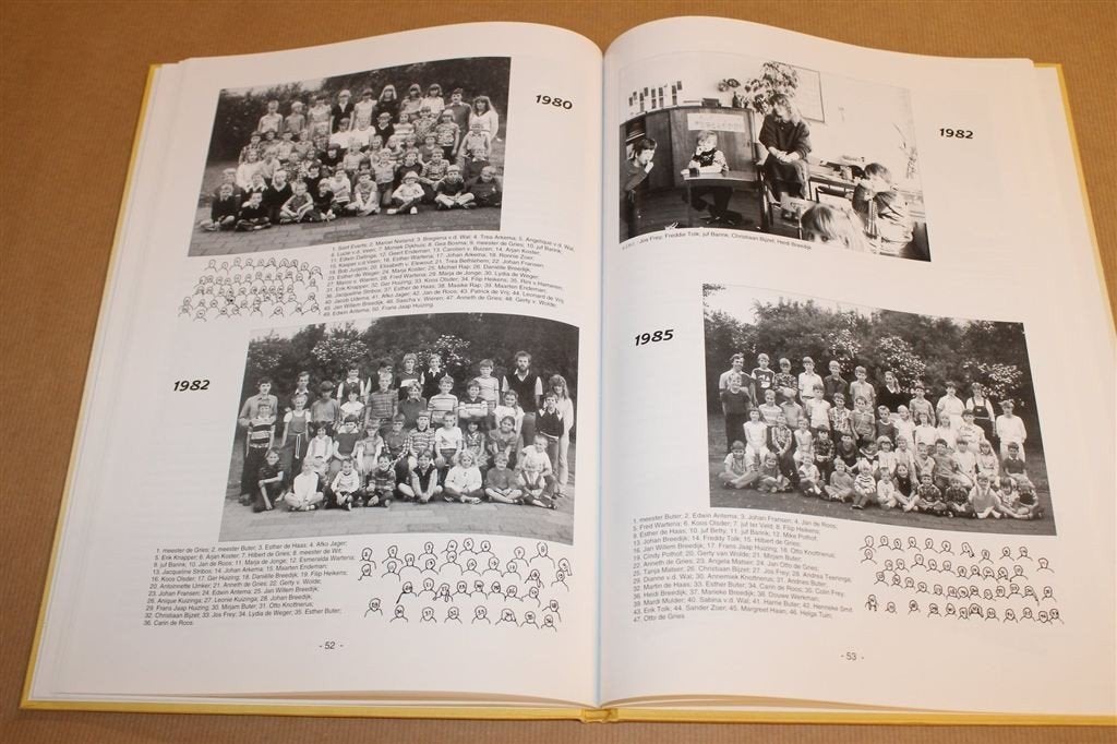 Schoolboek de Zaaier Nieuwolda — 100 Jaar, Klassenfoto\'s, Ophalen of Verzenden, Gelezen