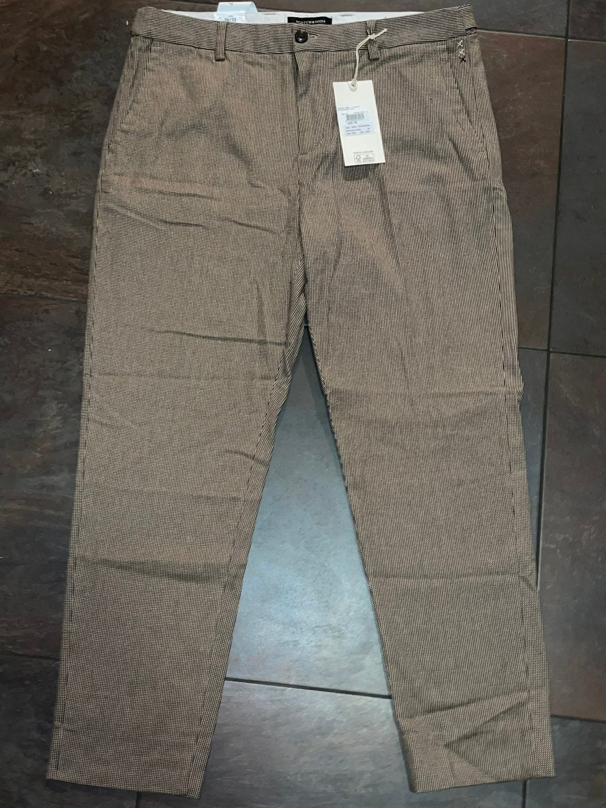 Nieuwe SCOTCH & SODA broek, Ophalen of Verzenden, Nieuw, Maat 52/54 (L), Bruin