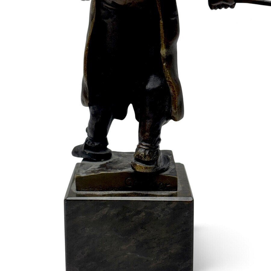 Ludwig Gräfner (1862-1939)  ijzergieter, Ophalen of Verzenden, Brons