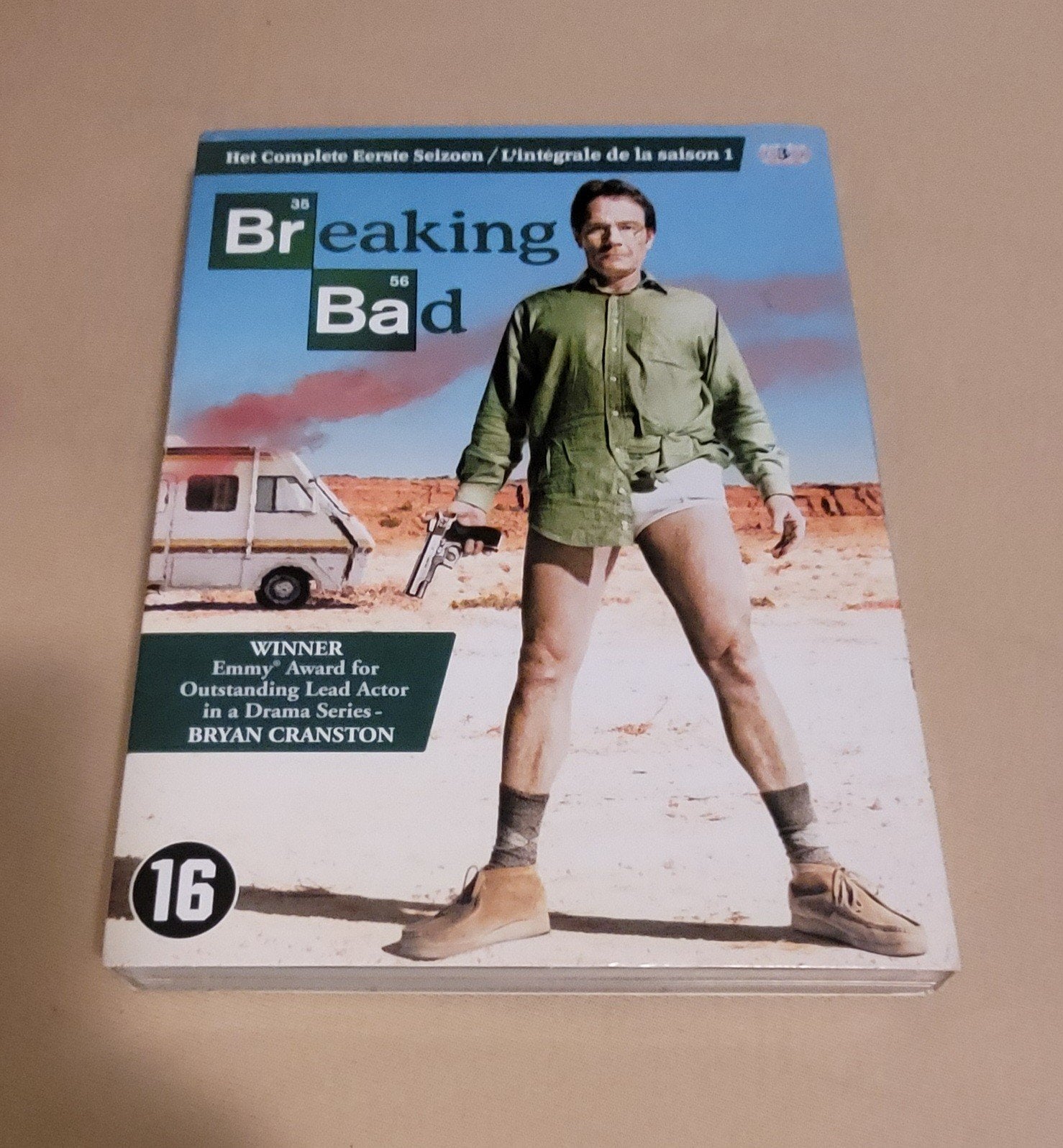 Dvd box breaking bad seizoen 1, Gebruikt, Vanaf 16 jaar, Seizoen 1, Nederlands
