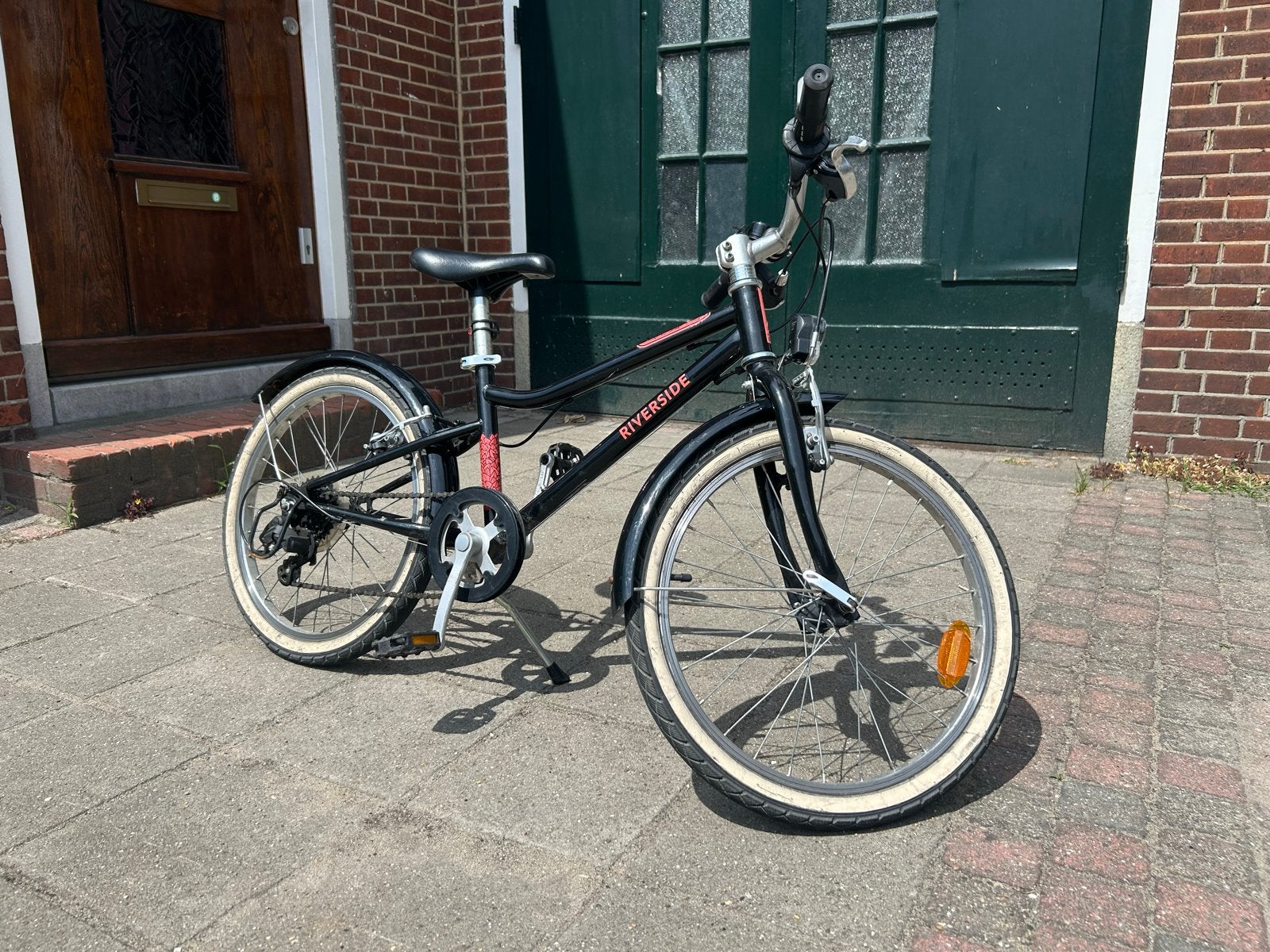 Riverside Kinderfiets 20 inch - Geschikt voor 4-7 jaar, Ophalen, Gebruikt, Velgrem, 20 inch of meer
