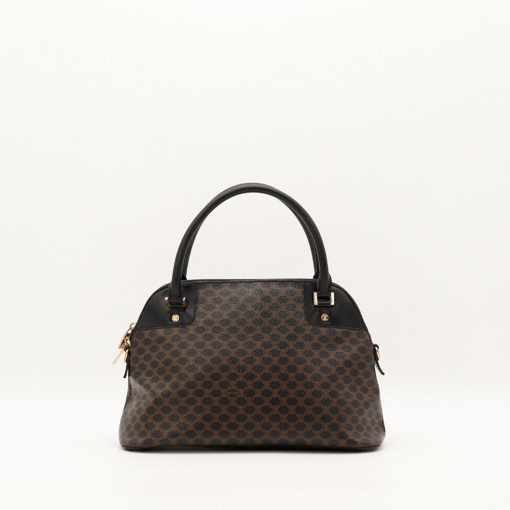 Céline Doctor Bag Macadam handtas, Verzenden, Gebruikt, Zwart, Handtas