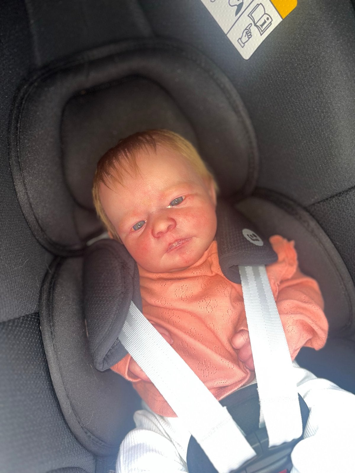 Reborn baby ruby te koop!, Verzamelen, Poppen, Ophalen of Verzenden, Nieuw, Babypop, Levensecht of Reborn