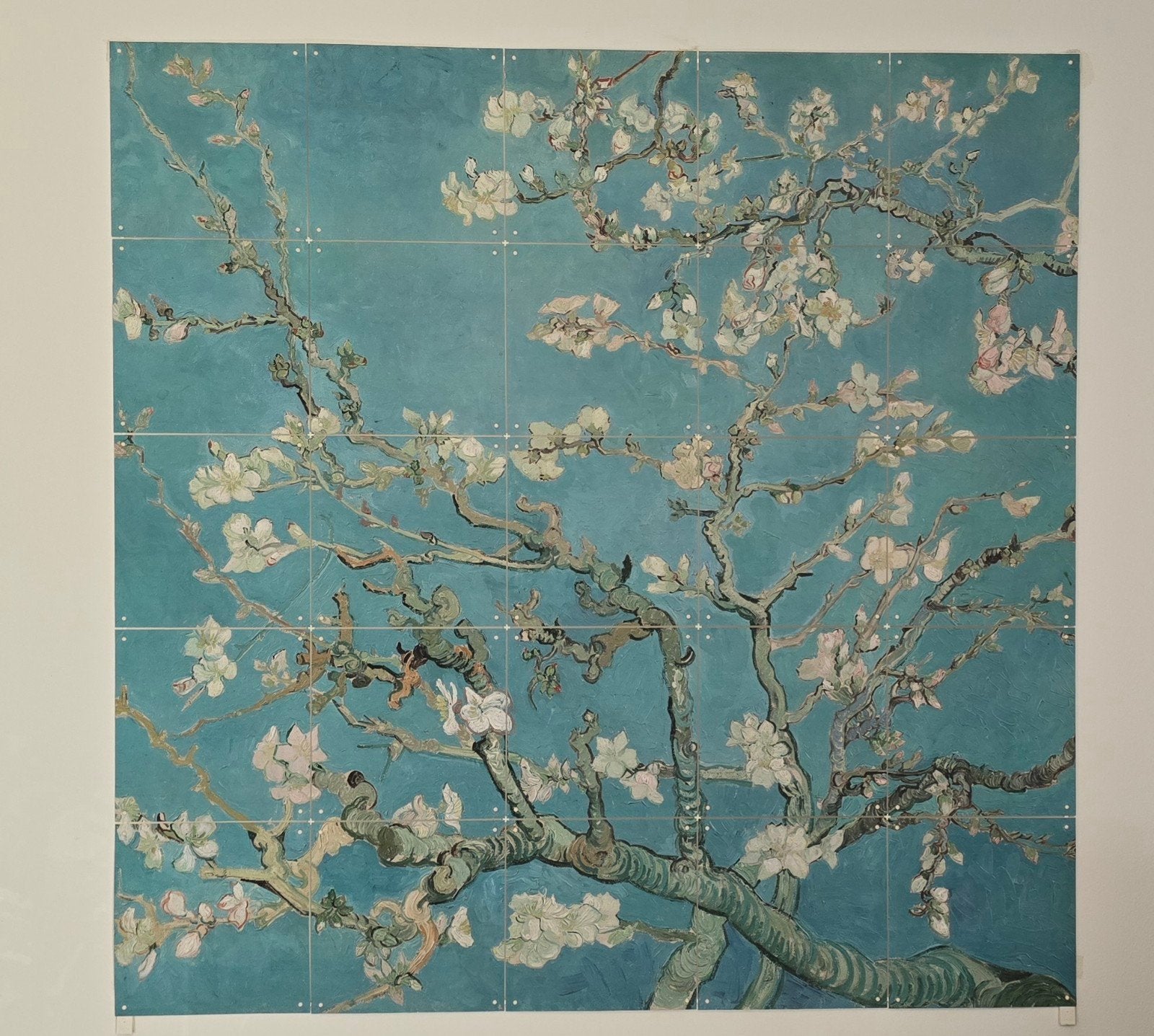 IXXI Van Gogh Amandelbloesem 1mx1m, Huis en Inrichting, Woonaccessoires | Schilderijen, Tekeningen en Foto's, Ophalen, 75 tot 100 cm