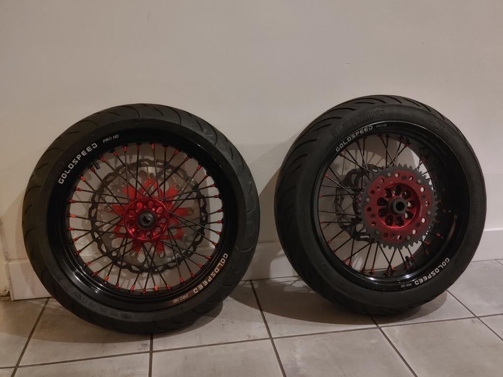 Goldspeed supermoto velgen Honda CRF 450, Motoren, Ophalen of Verzenden