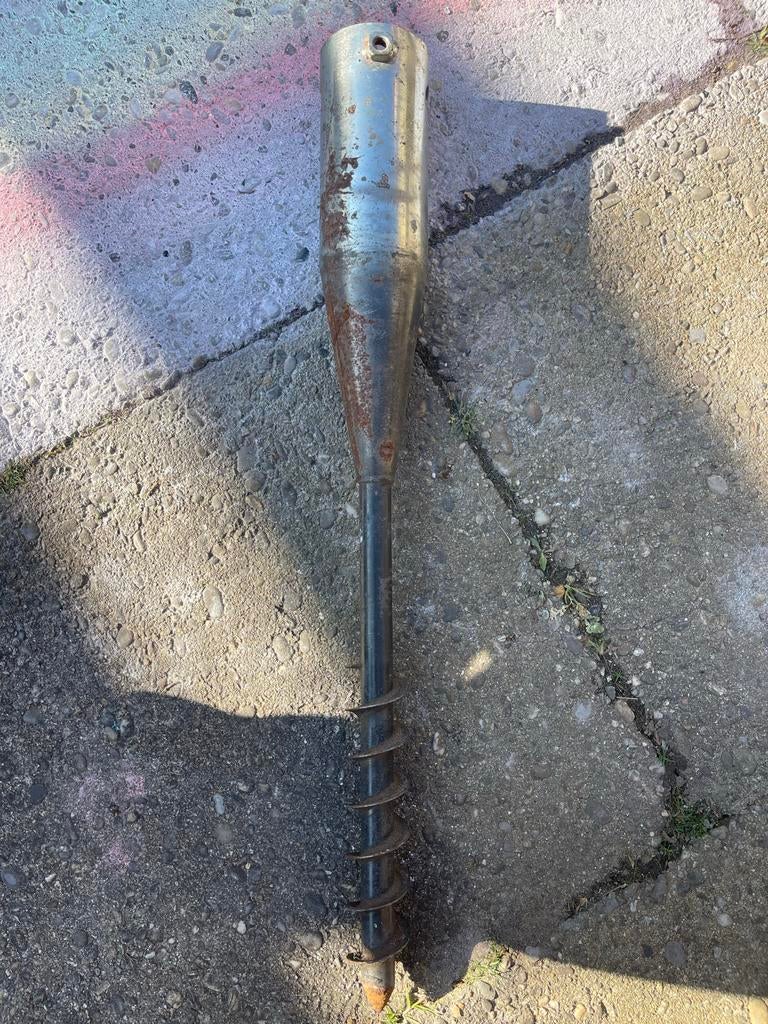Gebruikte grondpen voor parasol - 63mm binnendiameter, Ophalen of Verzenden, Gebruikt, Minder dan 1 meter, Parasolvoet